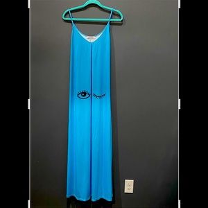 Gorgeous spaghetti strap sundress (0001)
